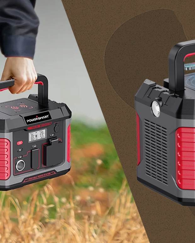 The PowerSmart 500W Lithium-Ion Portable Power Station is on sale right now at Walmart