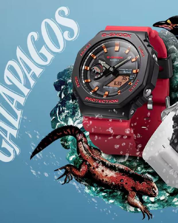 Charles Darwin Foundation x Casio Galapagos Island G-SHOCKs, new watch release.