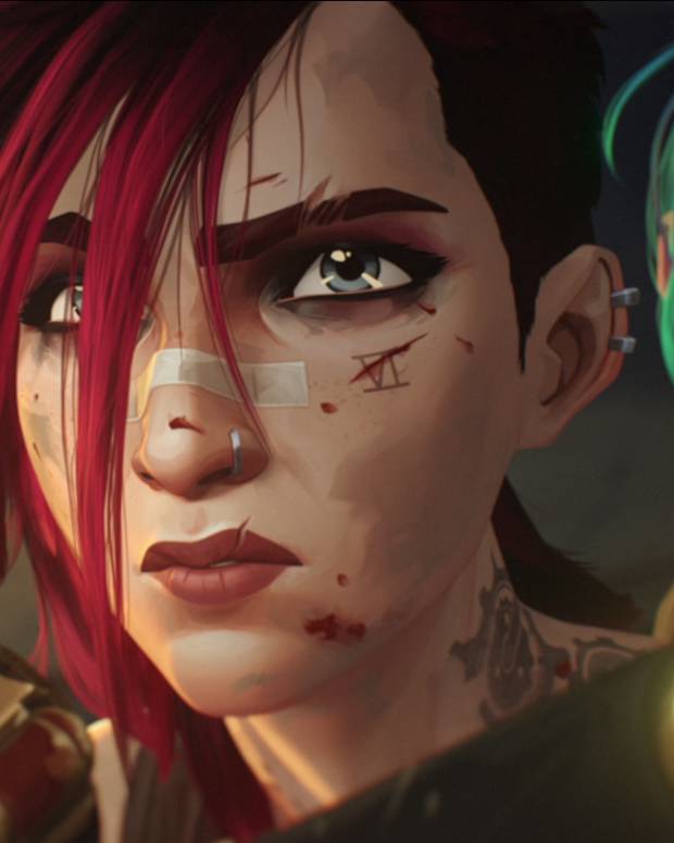 Vi and Jinx in Netflix's Arcane.