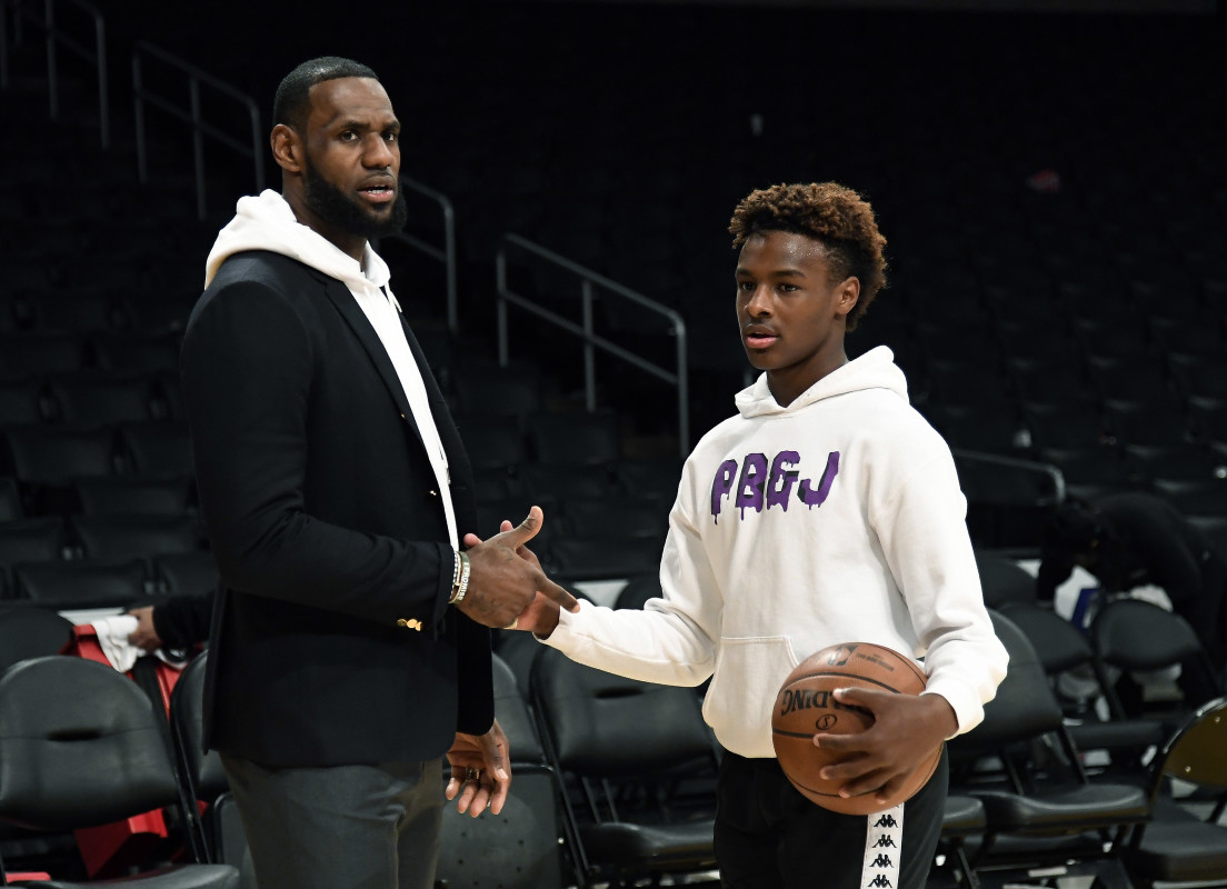 Stephen A. Smith Slams LeBron James After Son Bronny Dropped From Mock Draft
