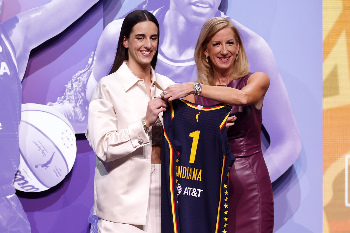 Caitlin Clark Drafted to Indiana Fever in First-Round Pick