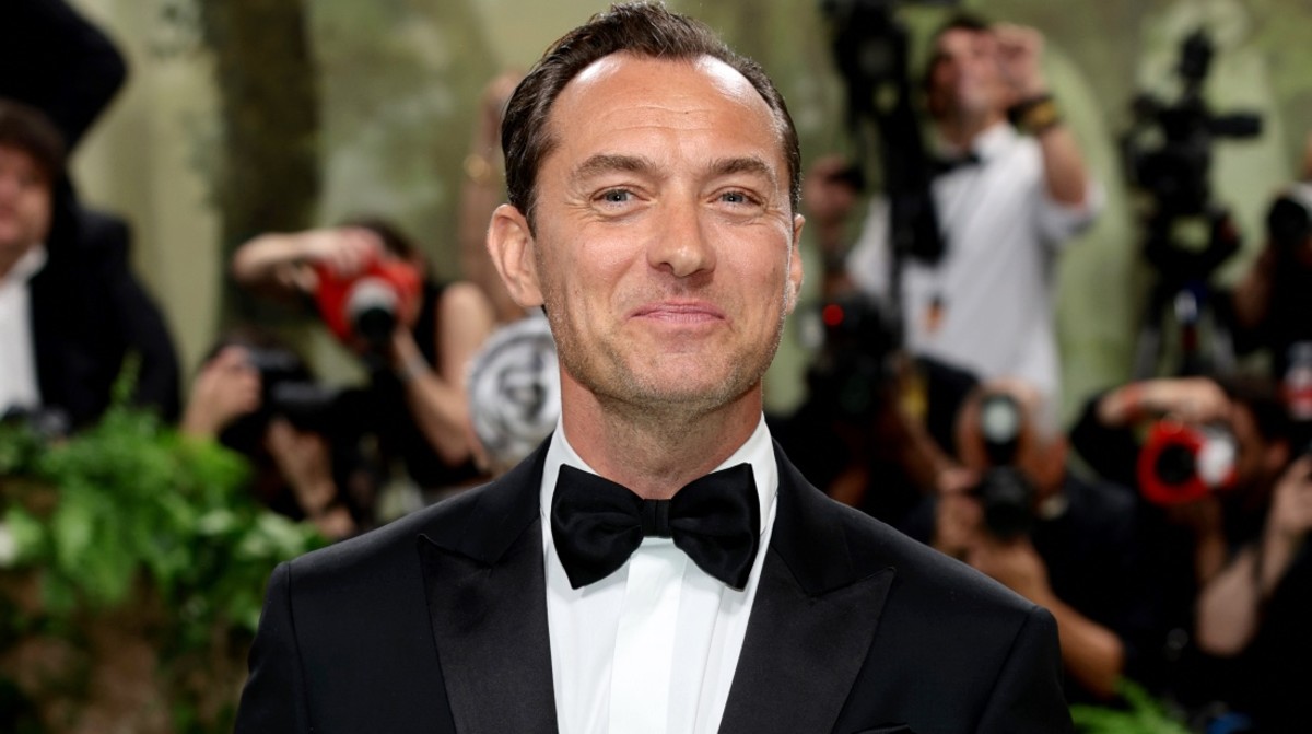 Jude Law Jokes About Being 'Saggy and Balding' at 51