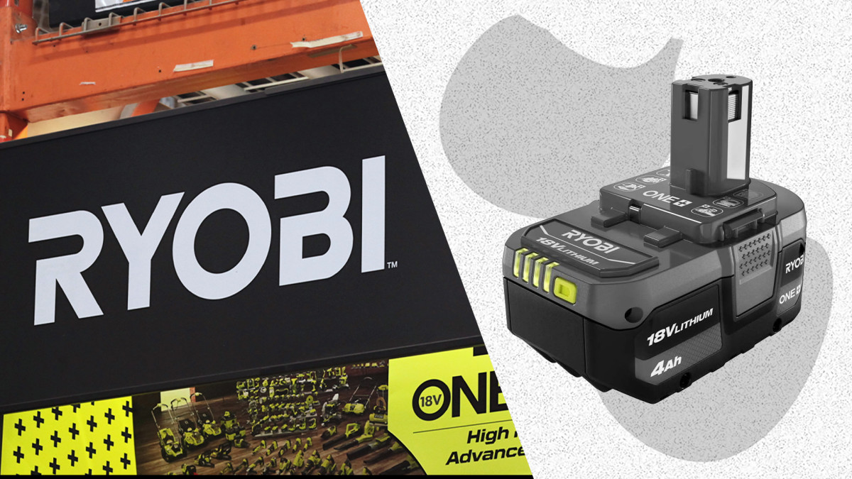 Ryobi 18V Batteries Are Just $50 on Amazon Right Now, and Shoppers Say They're the 'Real McCoy'