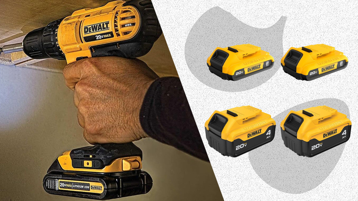 DeWalt 20V Batteries Are Over $200 Off for Prime Day, and Shoppers Say It's the Best Price 'by a Wide Margin'
