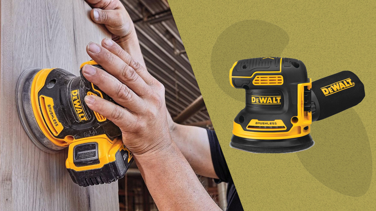 DeWalt's Bestselling 20V Orbital Sander That Gets a 'Flawless Finish Every Time' Is 50% Off Right Now