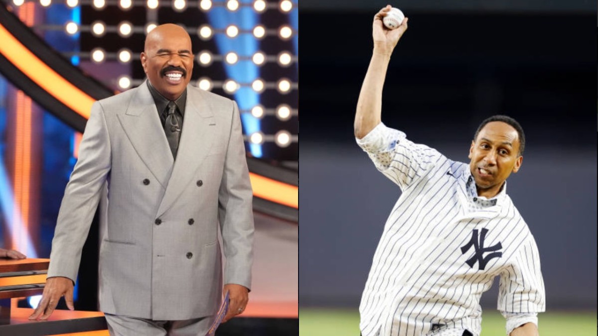 Steve Harvey Roasts Stephen A. Smith for ‘Embarrassing’ Pitch