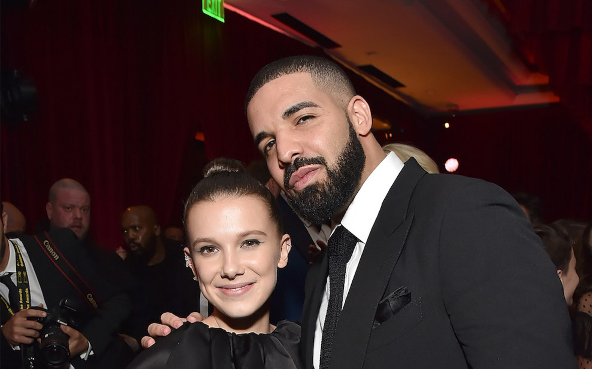 Drake Raps About Controversy Around Relationship With Millie Bobby Brown