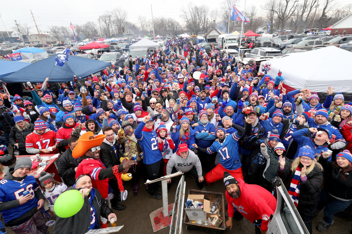 Video: Bills Fan Erupts in Flames as Pre-Game Tradition Goes Wrong
