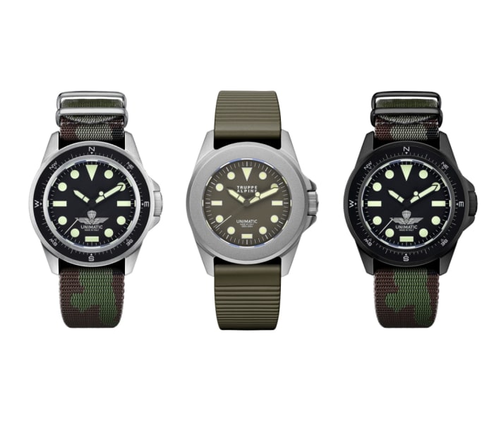 Unimatic Gives Its Dive and Field Watches a Military-Inspired Revamp ...