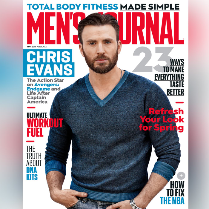 See All the Photos From Chris Evans' Men's Journal Cover Shoot - Men's ...