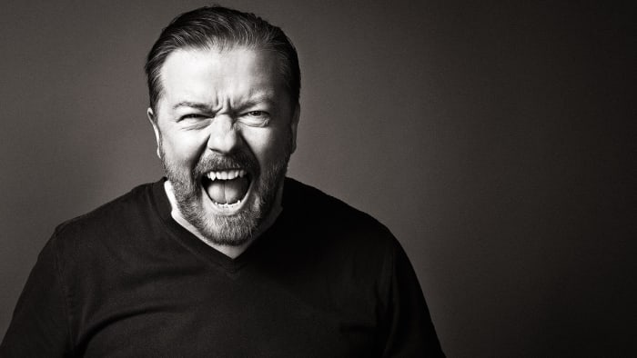 Ricky Gervais on Why Standup Is His Favorite Medium of Comedy - Men's ...