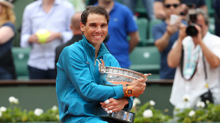 See Rafael Nadal’s $725,000 Richard Mille French Open Watch - Men's Journal