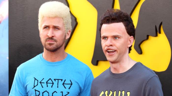 Ryan Gosling and Mikey Day Dressed as Beavis and Butt-Head to 'Fall Guy ...