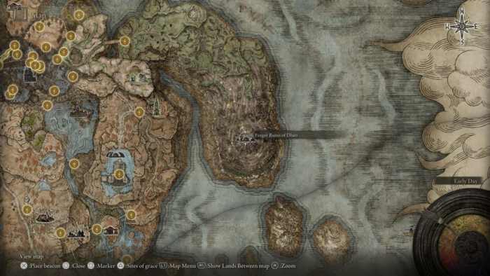 Elden Ring Shadow of the Erdtree: Ruins Map Locations & Finger Ruin ...