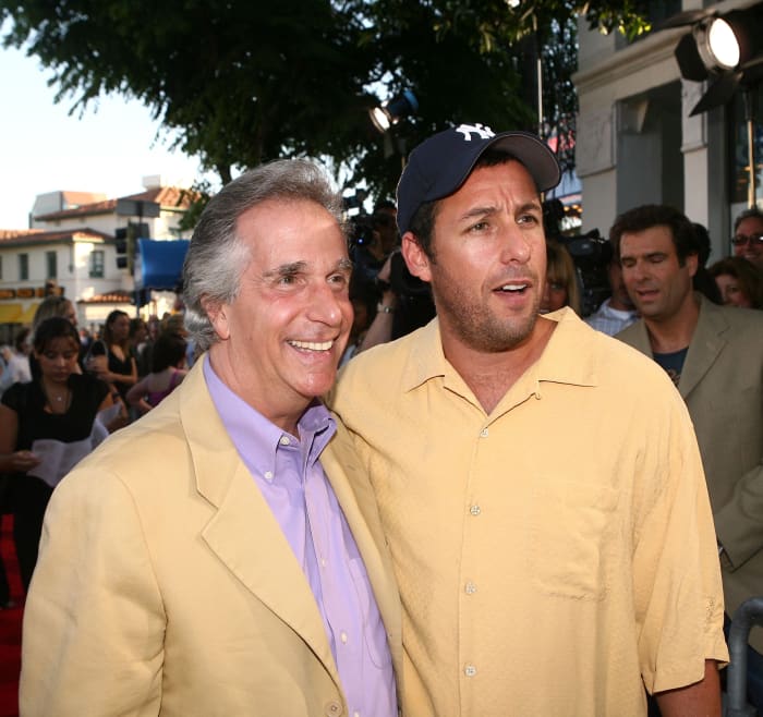 Henry Winkler Explains How Adam Sandler Saved His Career With a Role in ...