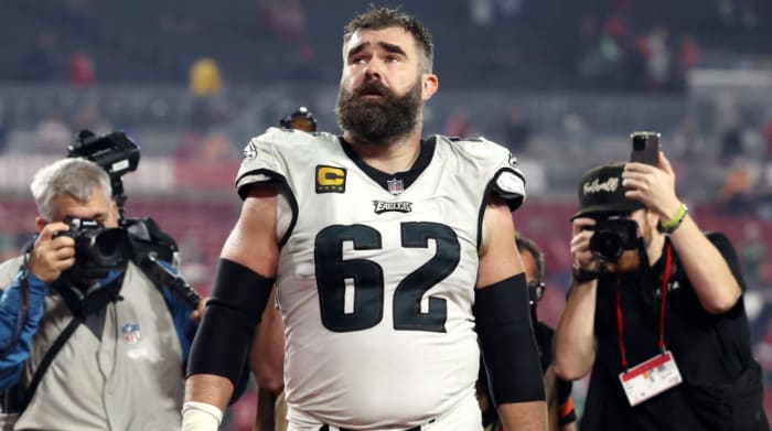 Jason Kelce Clarifies Retirement Reports, Says He Was Caught in ...