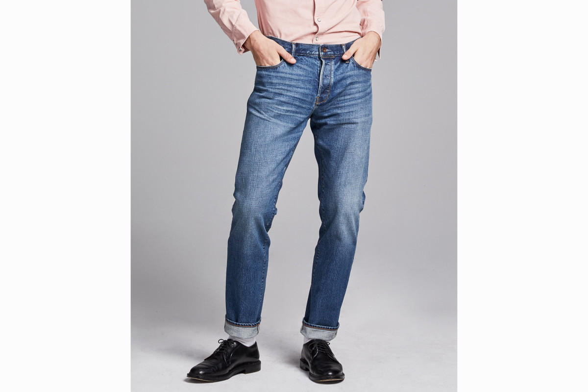 Todd Snyder Slim Fit Japanese Stretch Selvedge Jean