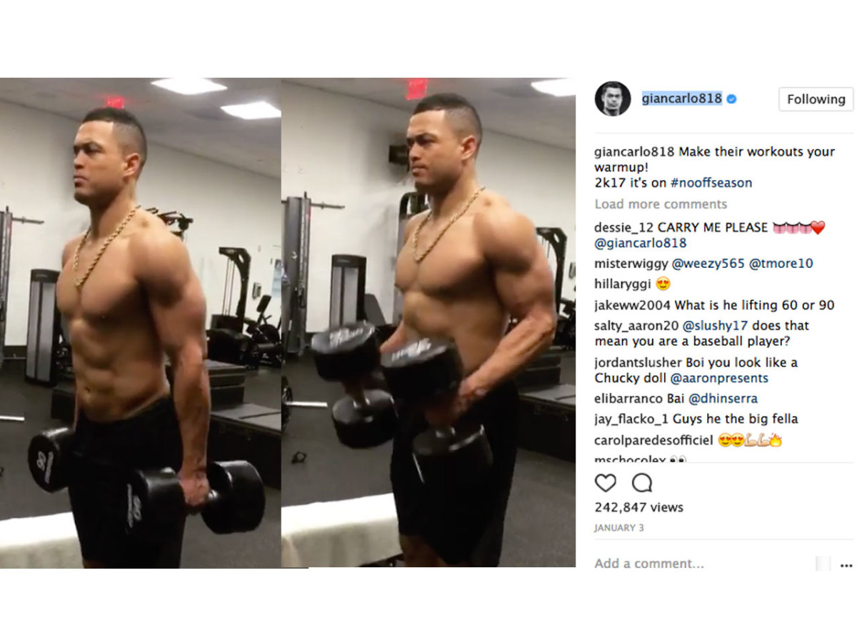 How He Trains: Giancarlo Stanton's Best Workouts and Training