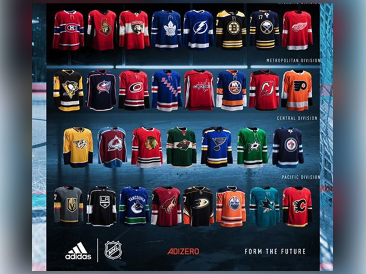 Check Out the NHL's Brand-New Adidas Jerseys for the 2017-18
