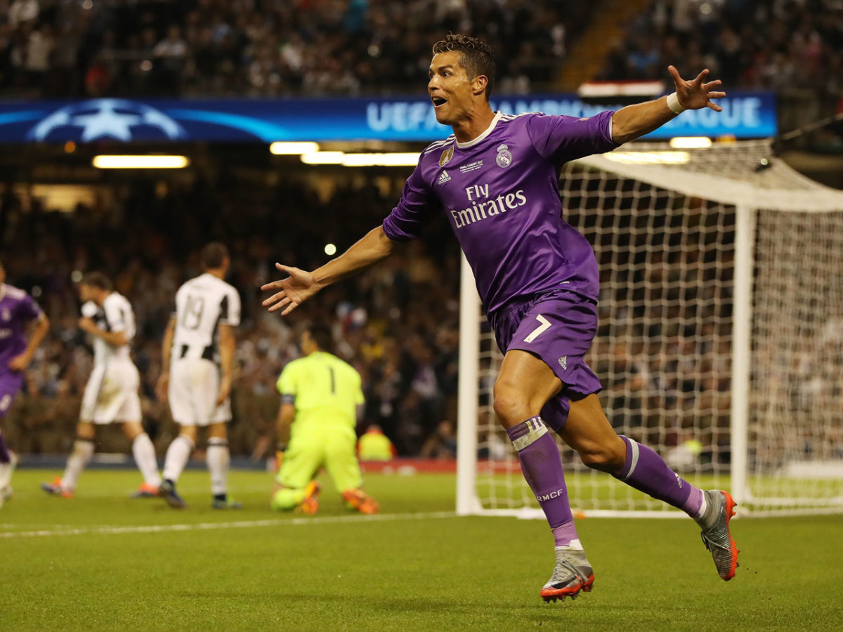 Cristiano Ronaldo scored Real Madrid's 400th goal in the Champions