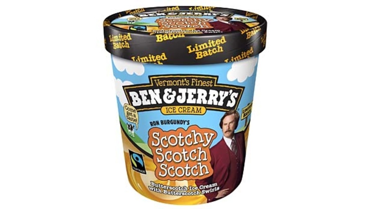 Ben And Jerrys Anchorman 2 Ice Cream Scotchy Scotch Scotch Review Mens Journal 9110