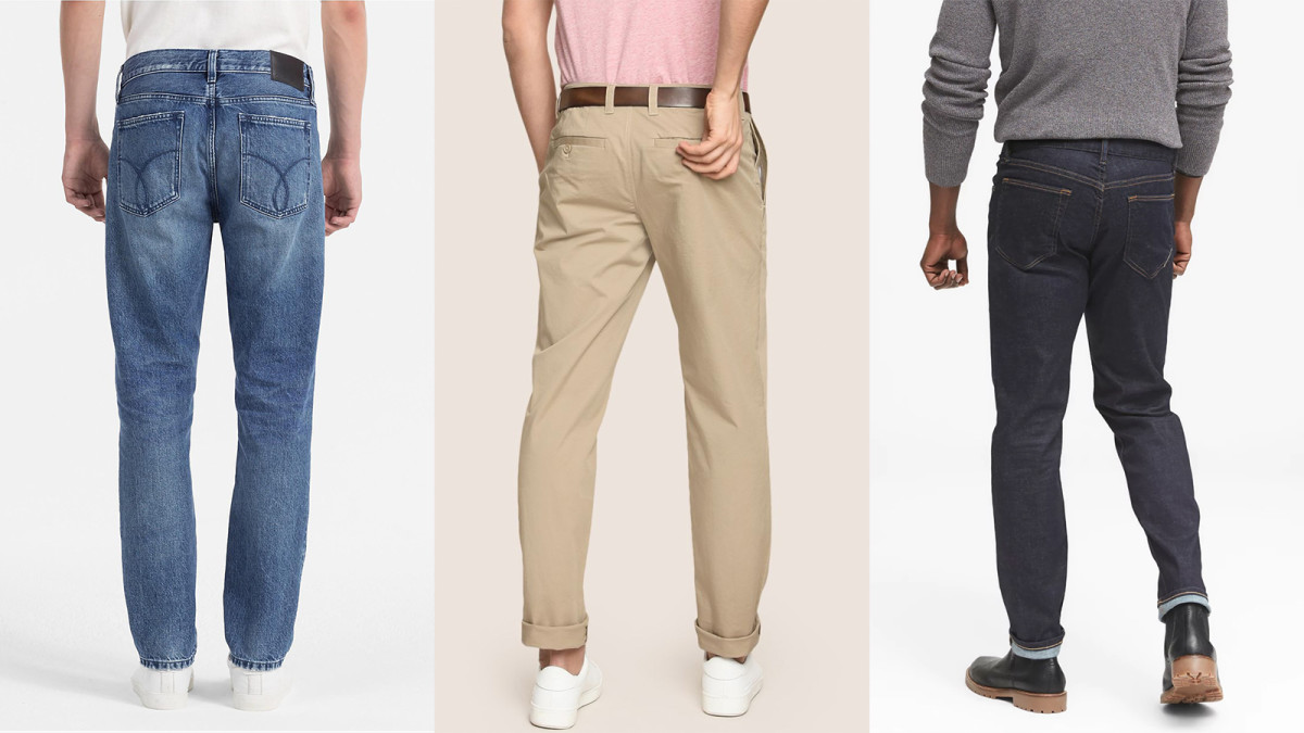 Slim Stretch Denim Pants - Men - Ready-to-Wear