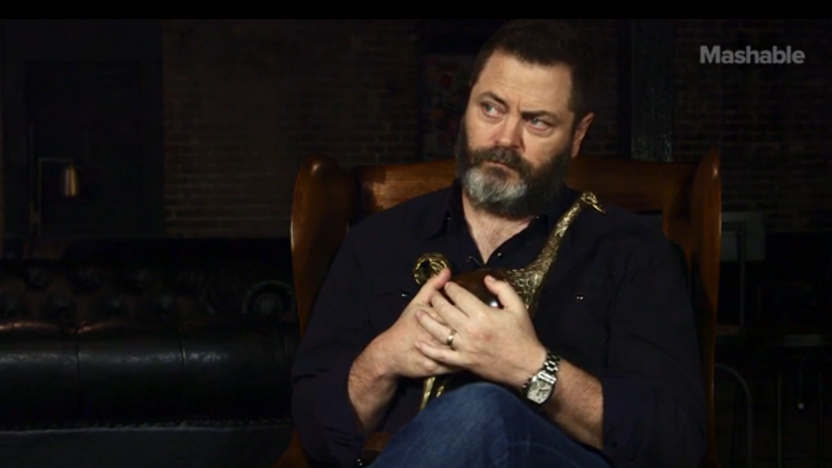 Nick Offerman Shares His Best 'Shower Thoughts' Yet - Men's Journal