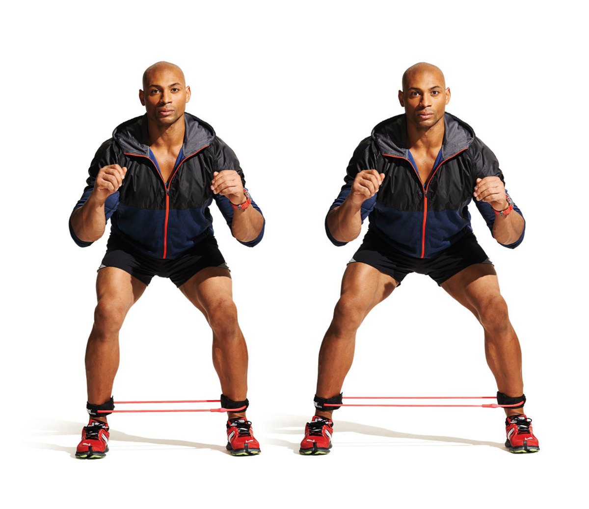 Lateral Band Walk  Illustrated Exercise Guide