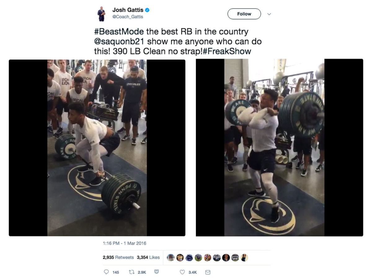 Saquon Barkley's Ridiculous Workout 