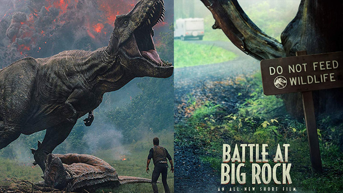 Watch The New Jurassic World Short Film ‘battle At Big Rock Mens