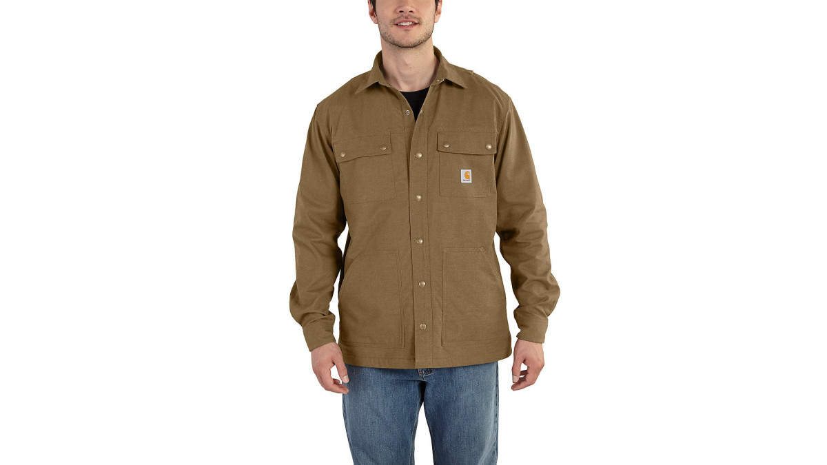 carhartt overland shirt jacket