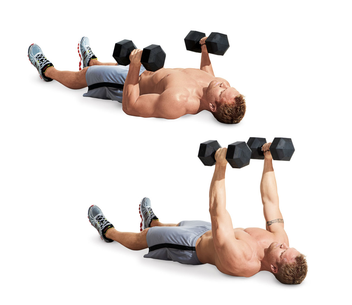 5 Dumbbell Chest Exercises at Home: No Gym, No Problem