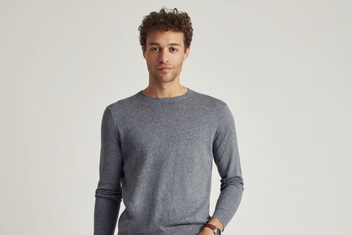 This Cotton Hemp Sweater Brings A Whole New Level Of Comfort - Men's ...