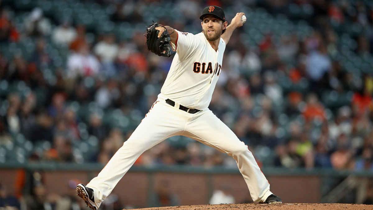 WS2014 Gm7: Bumgarner tosses five scoreless innings 