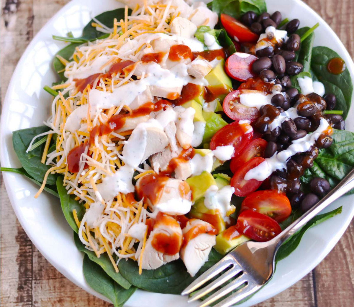 Recipe: How to Make BBQ Ranch Chopped Salad - Men's Journal