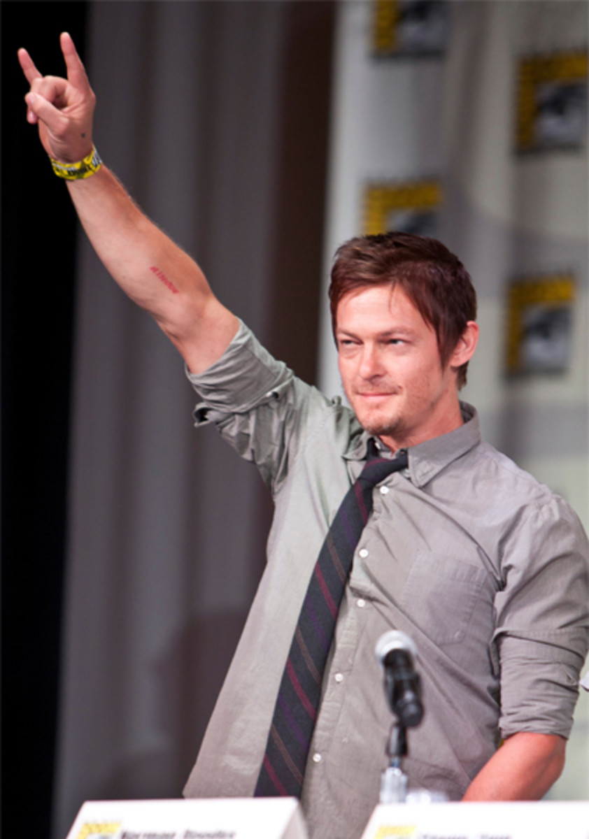 Reedus is a badass just because