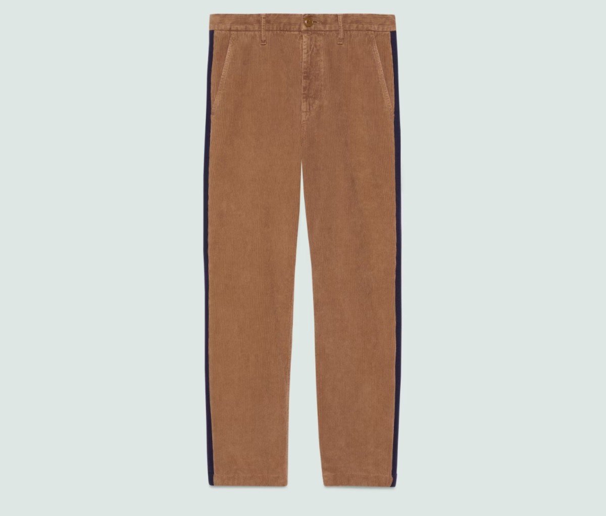Vintage Mens Brown Corduroy Pants W35 Pleated Dress Pants / Slacks