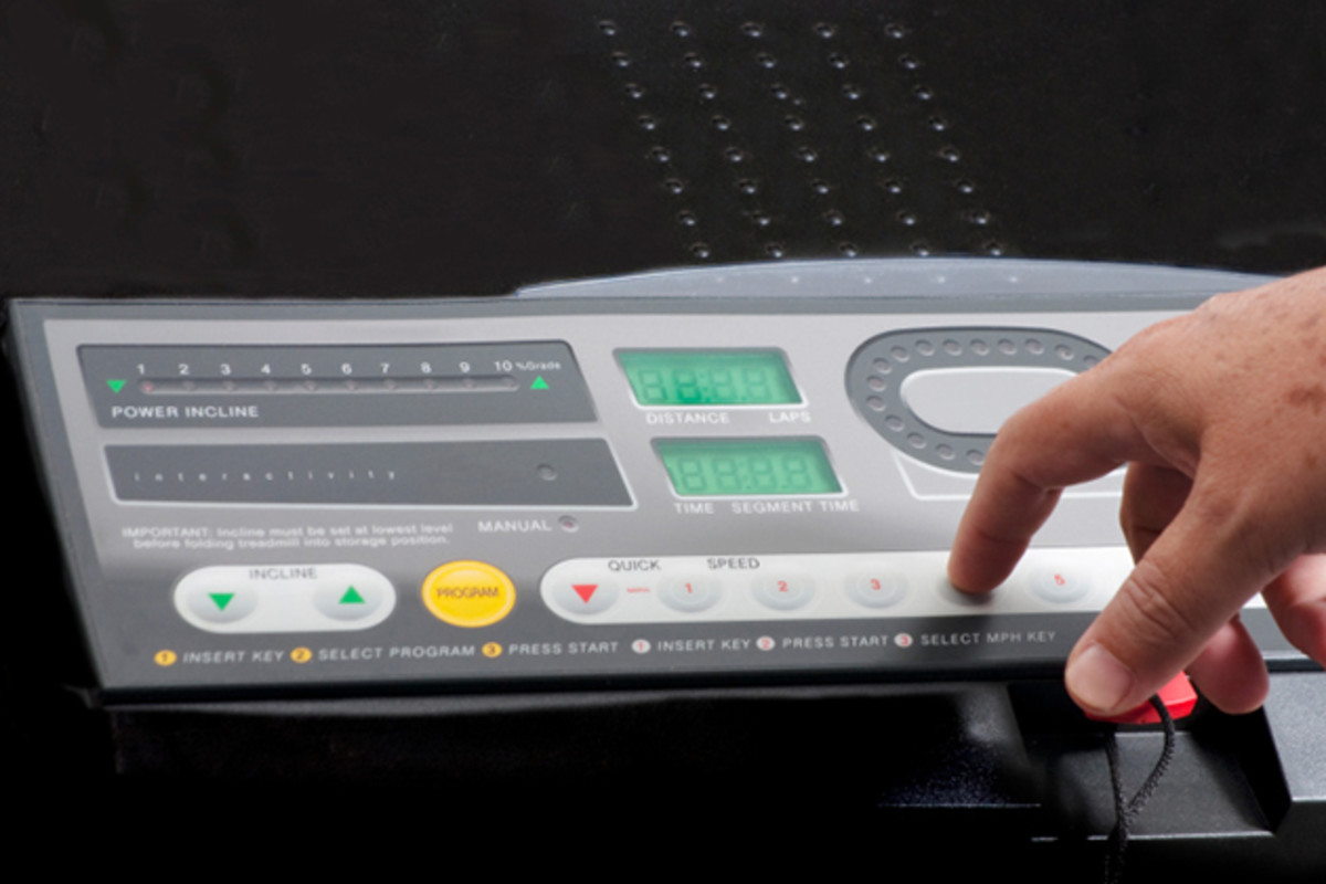 Pacer circuit treadmill online key