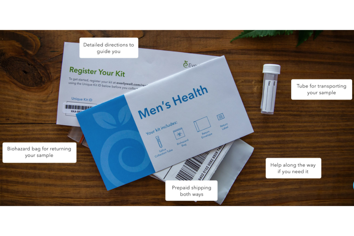 At Home Men's Health Test - Easy to Use and Understand - Everlywell