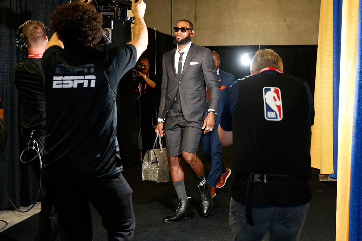 LeBron James wearing shorter shorts this year for special reason