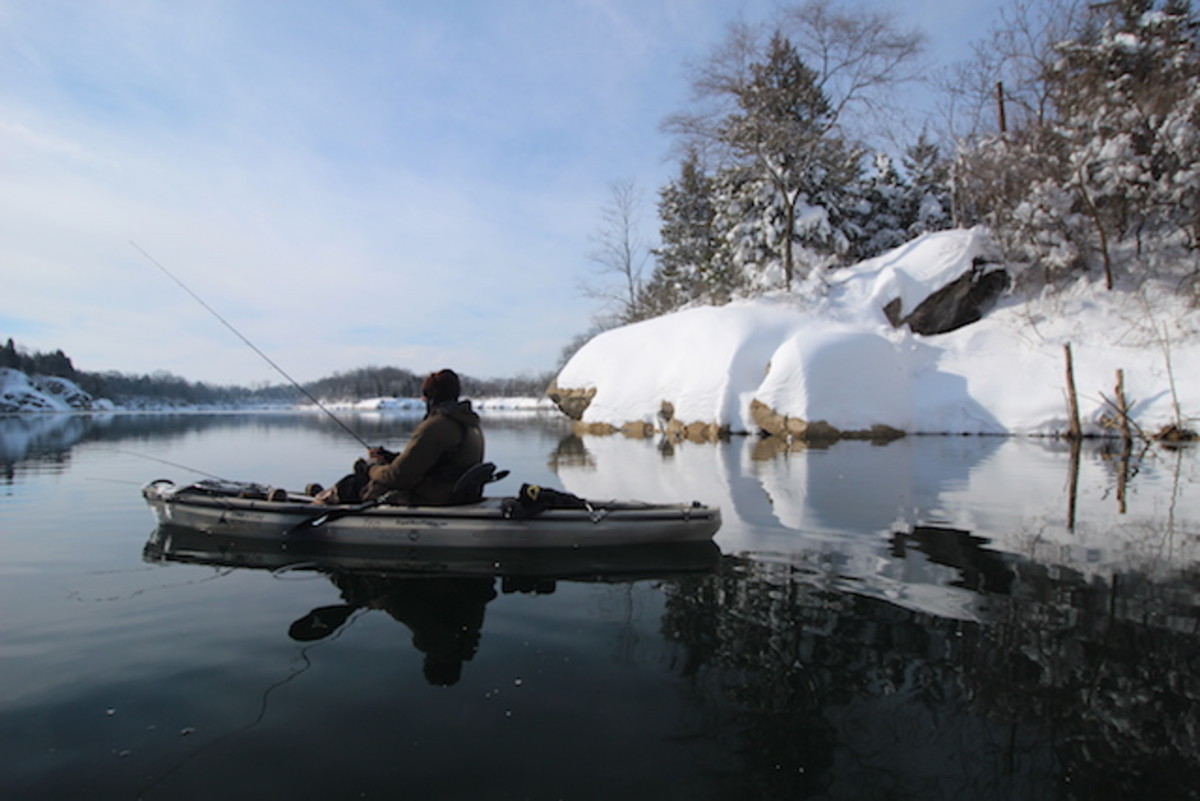 Cold Water Kayak Fishing