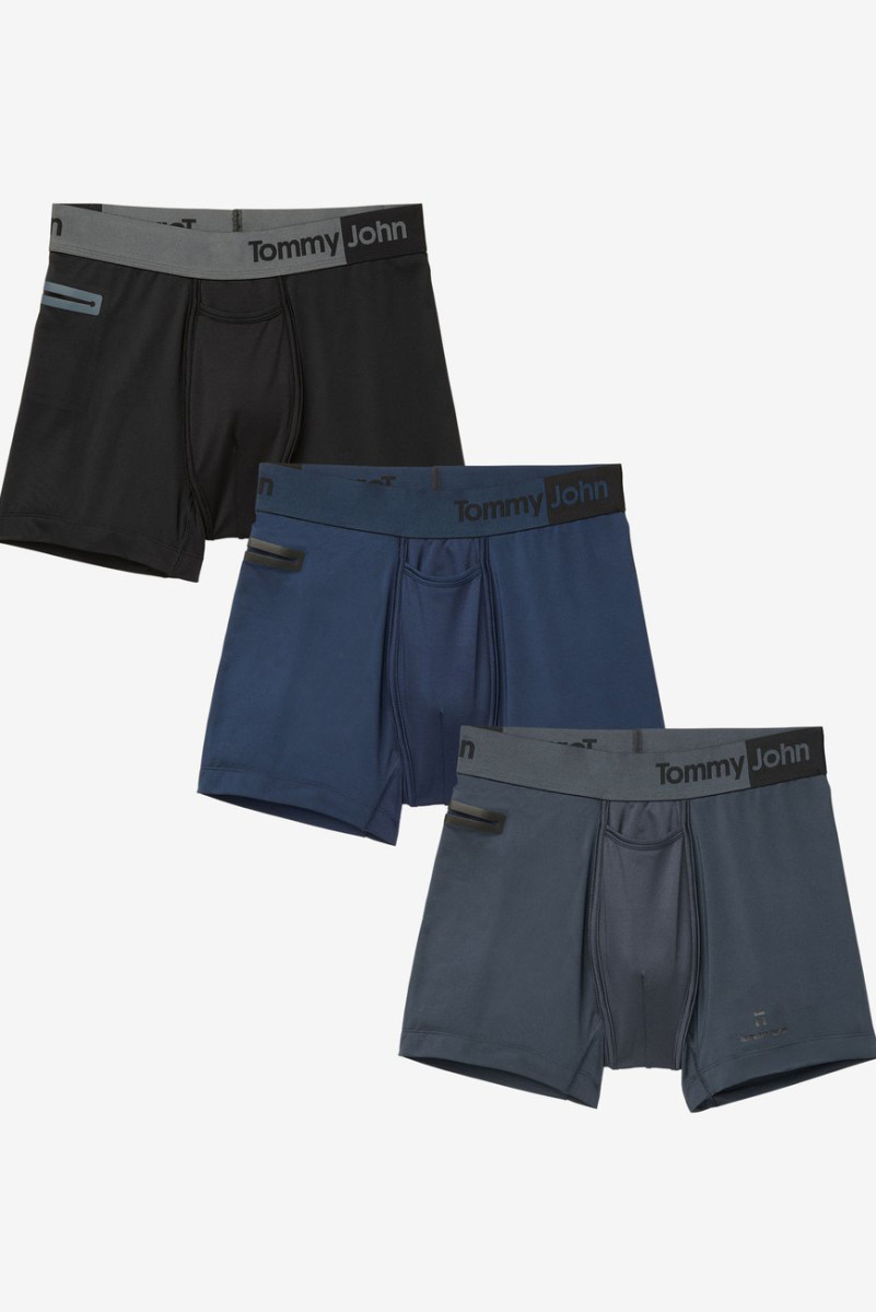 Buy Tommy John Men's Cool Cotton Relaxed Fit Boxers - 3 Pack