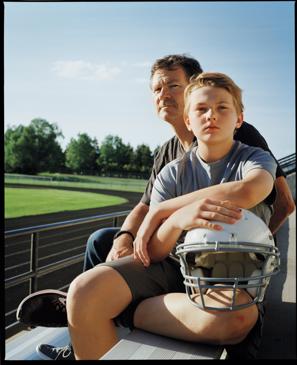 American Football Dad And Son Behind Every Football Player, Dad