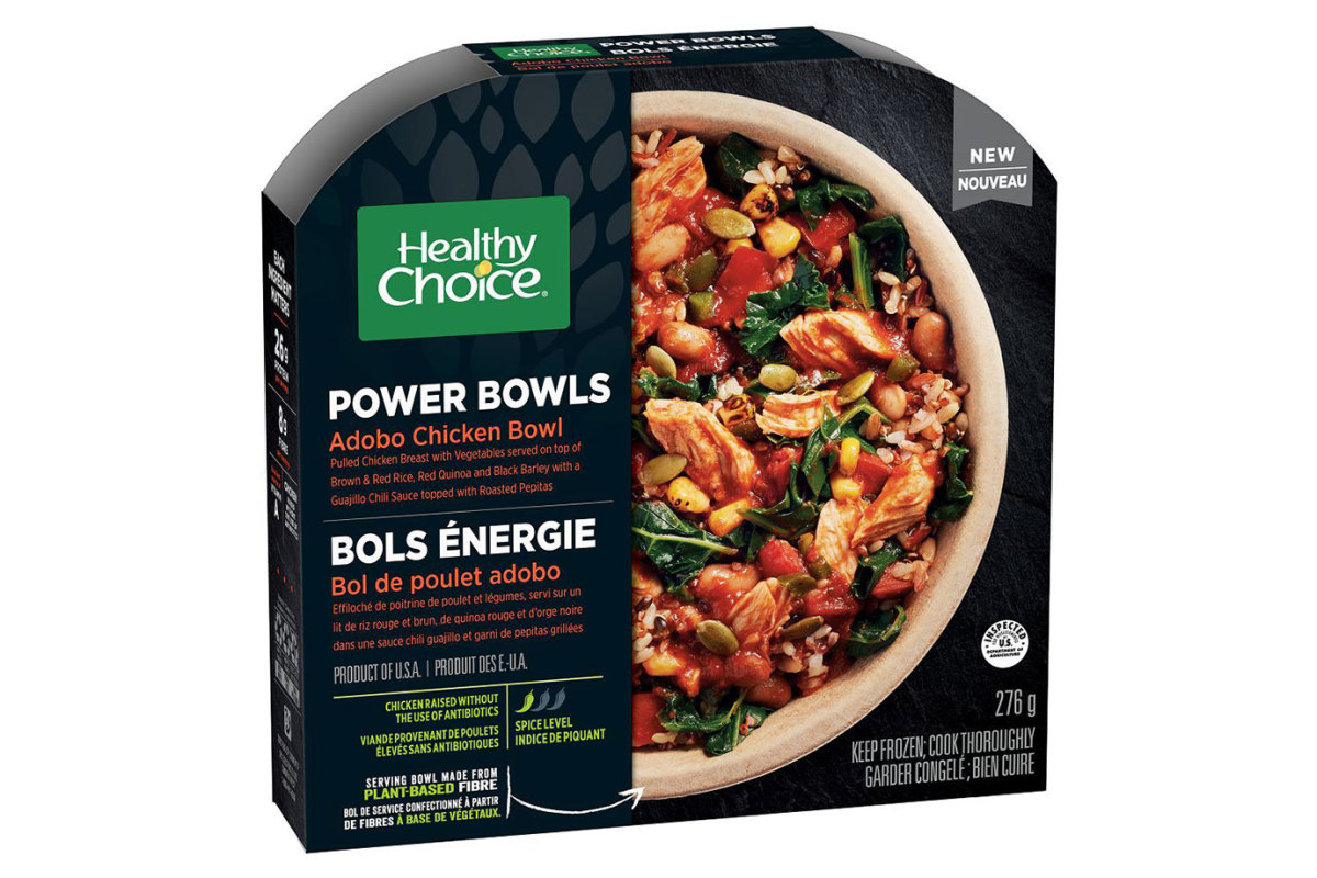 Healthy Choice Power Bowls Adobo Chicken Bowl 