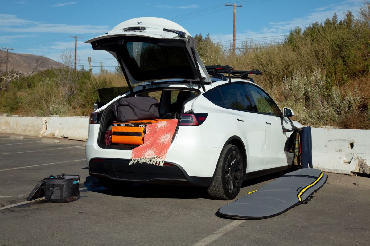 Tesla model y discount surfboard