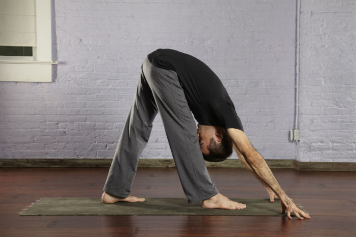 Pyramid Pose for Balance + an Intense Side Stretch — Yo Re Mi