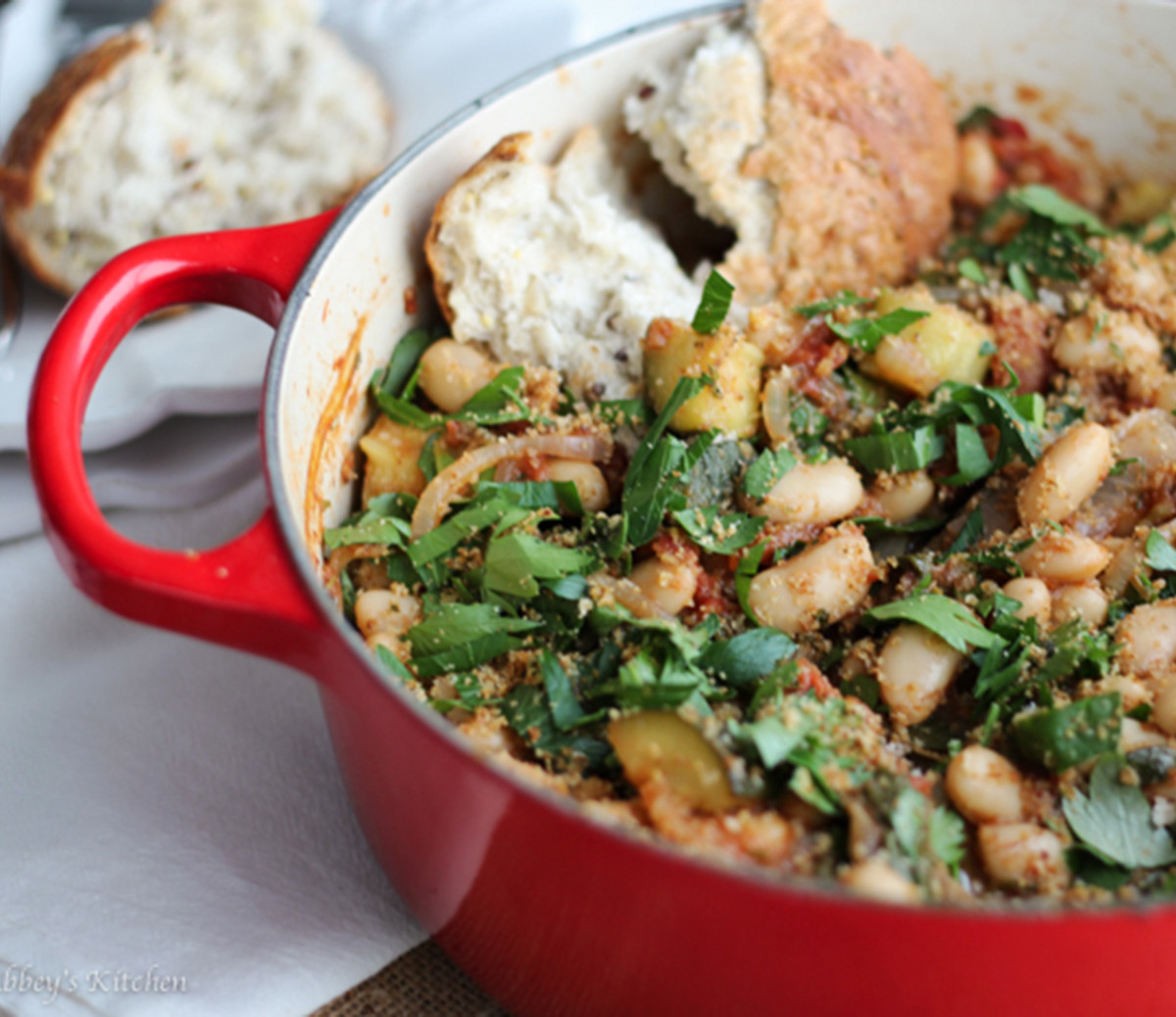 Hungry Couple: Vegetarian White Bean Cassoulet