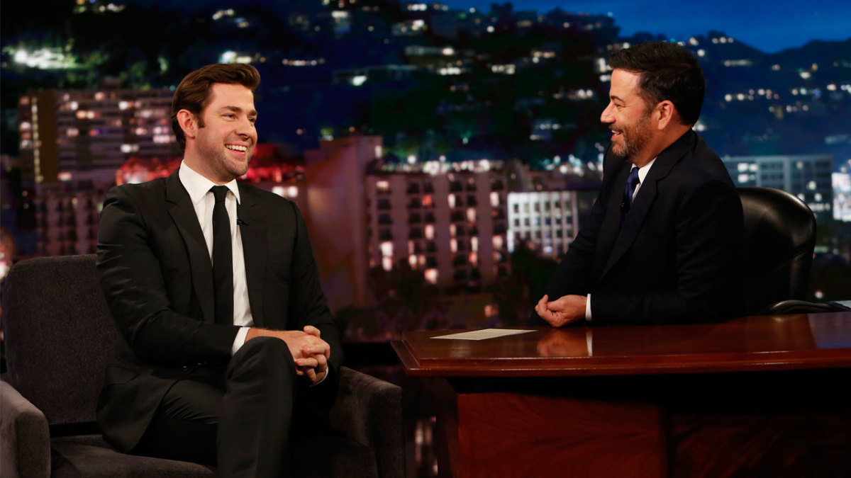 Watch John Krasinski and Jimmy Kimmel Prank Each Other Men's Journal