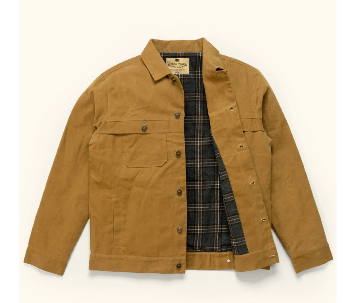 Trucker jacket hot sale canvas