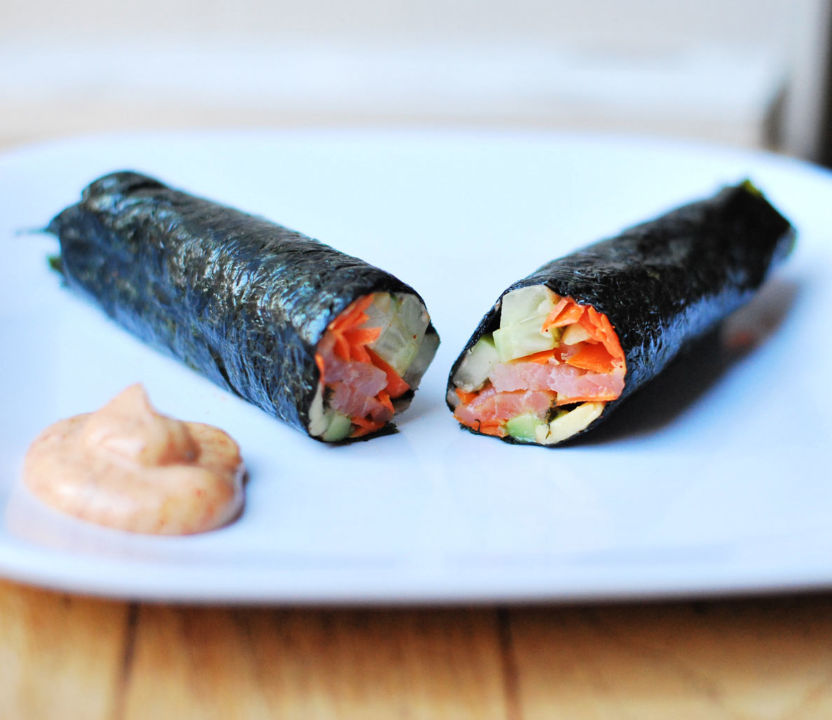 Nori Wraps with Paleo Spicy Mayo - Men's Journal